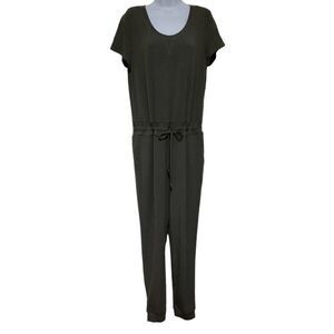 Cable & Gauge Army Green Jumpsuit  sz